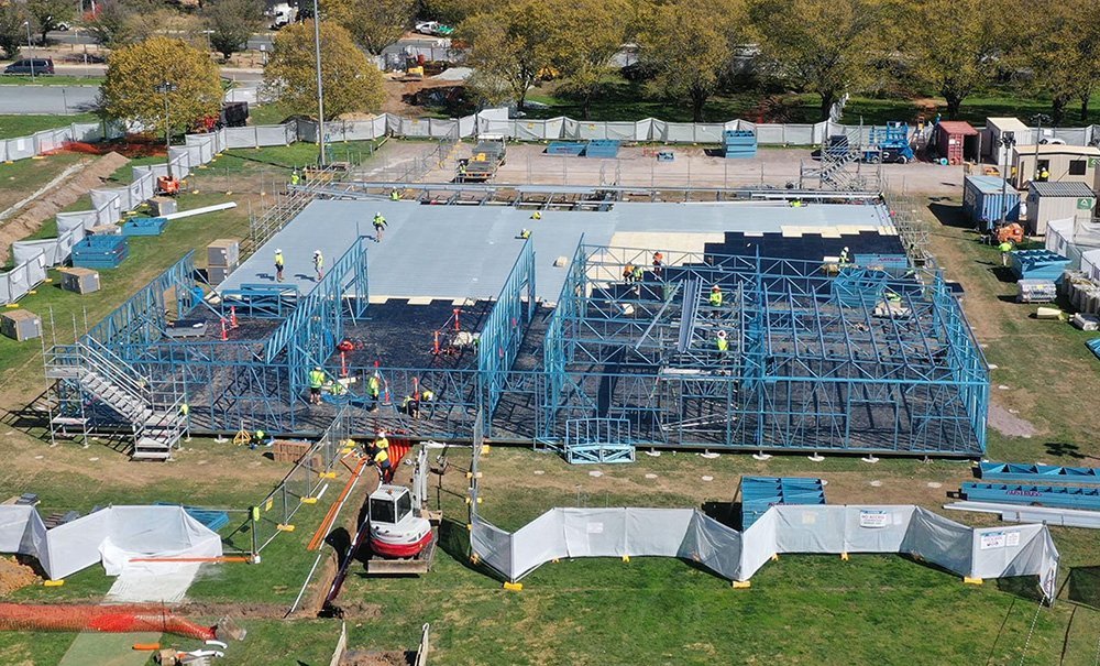 COVID19 Surge Centre Canberra TRUECORE® steel