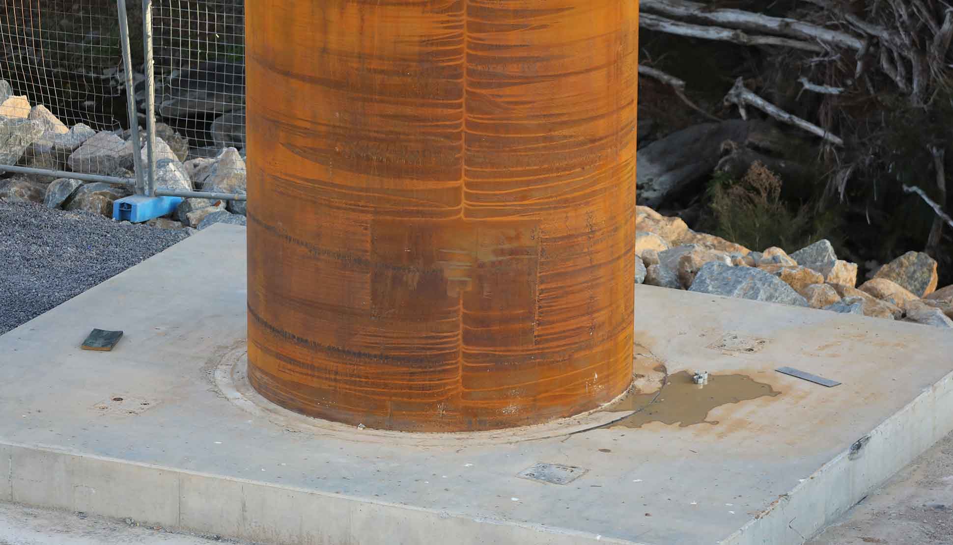 Molonglo River Bridge, REDCOR® weathering steel