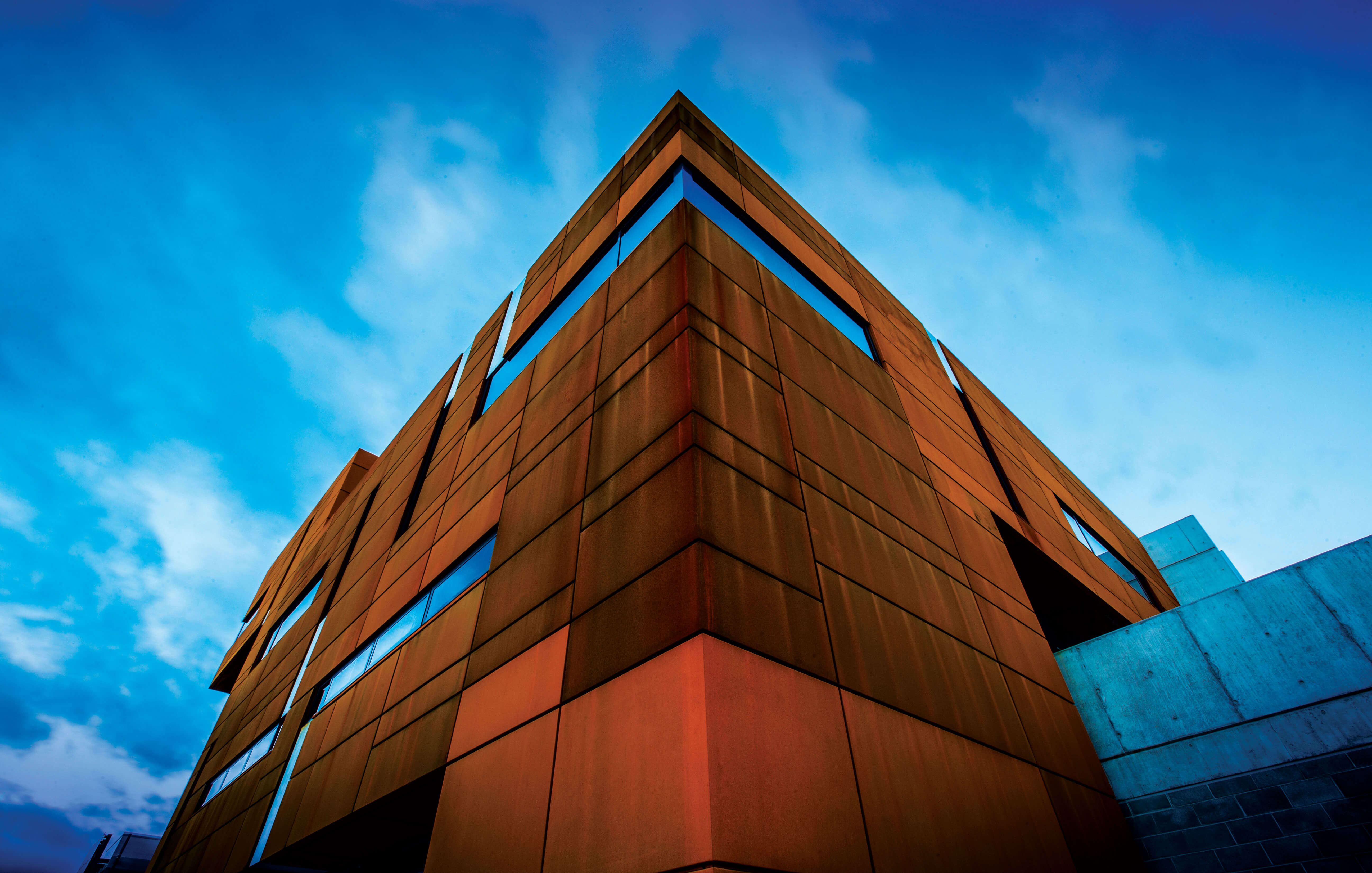 Cladding made from REDCOR® weathering steel was used on the University of Wollongong iAccelerate Centre