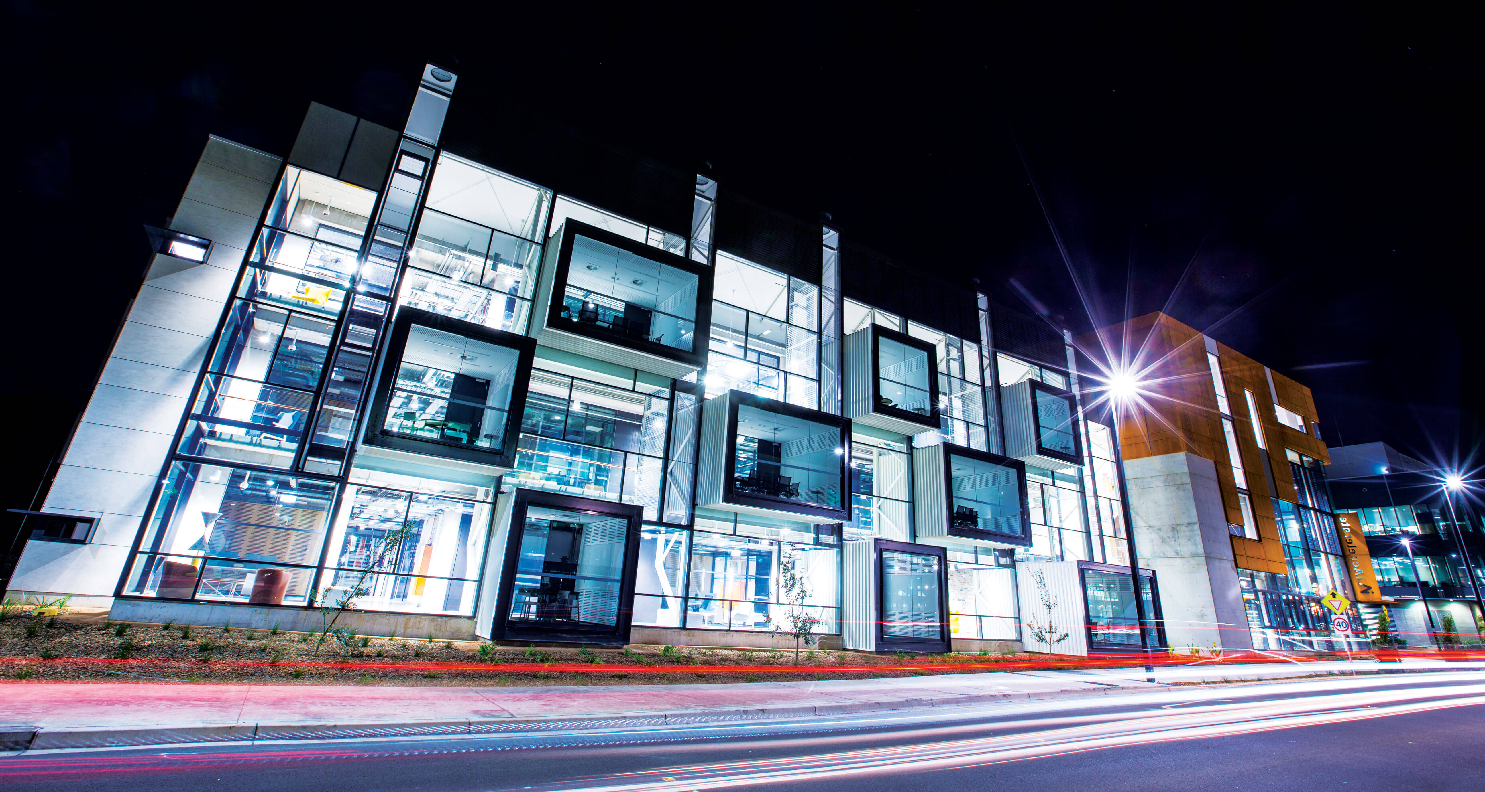 Cladding made from REDCOR® weathering steel was used on the University of Wollongong iAccelerate Centre