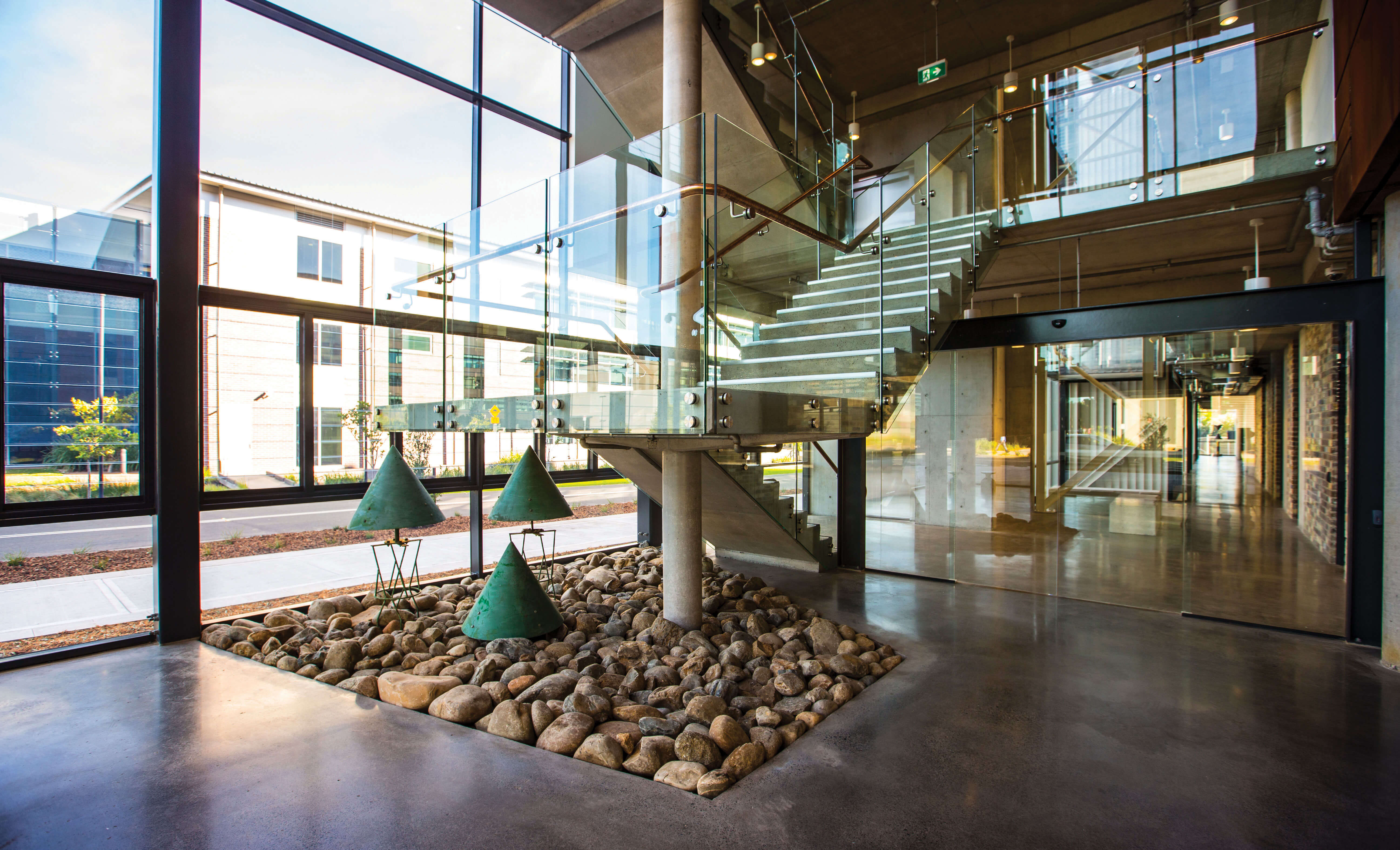 Cladding made from REDCOR® weathering steel was used on the University of Wollongong iAccelerate Centre