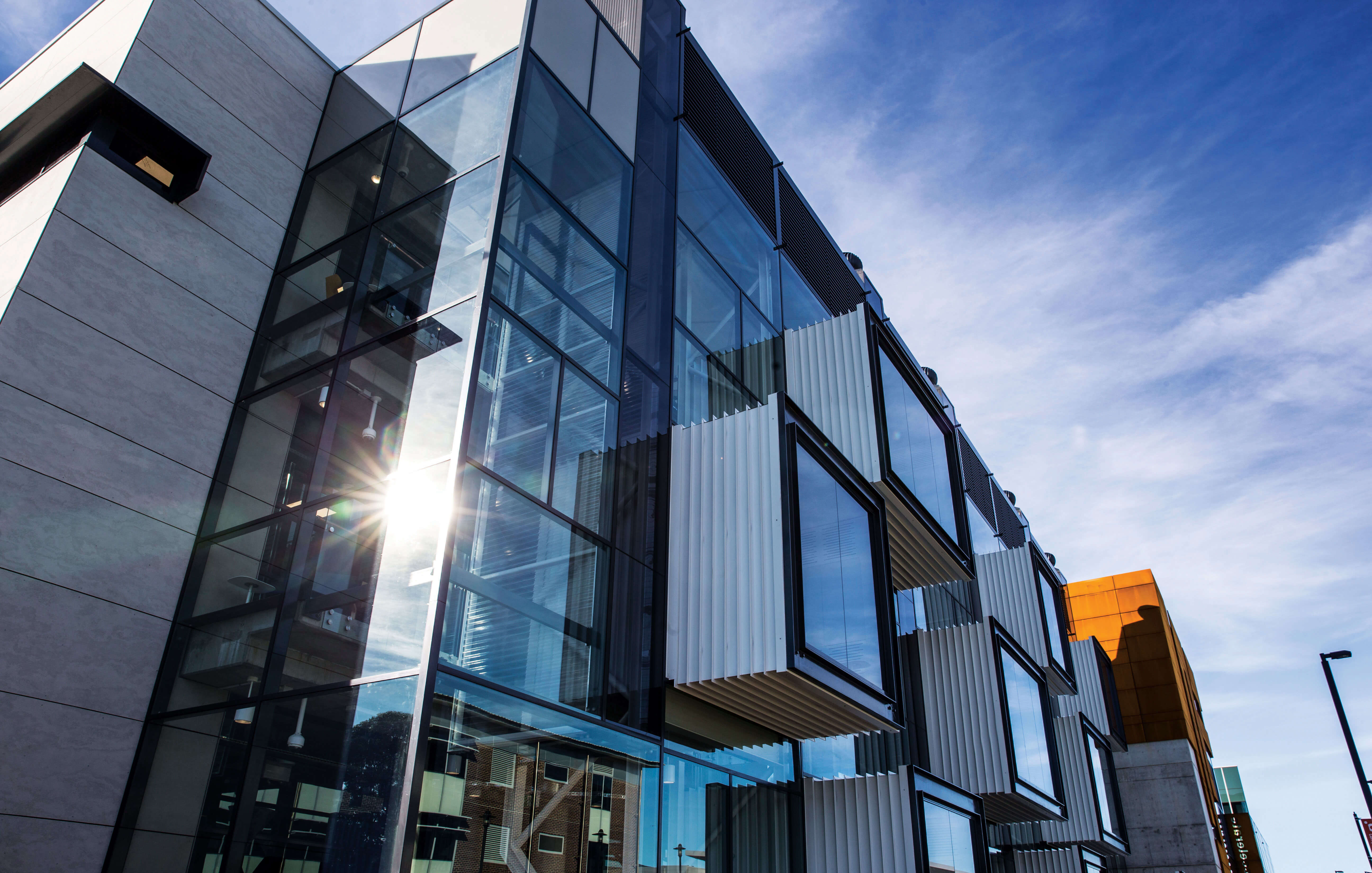 Cladding made from REDCOR® weathering steel was used on the University of Wollongong iAccelerate Centre