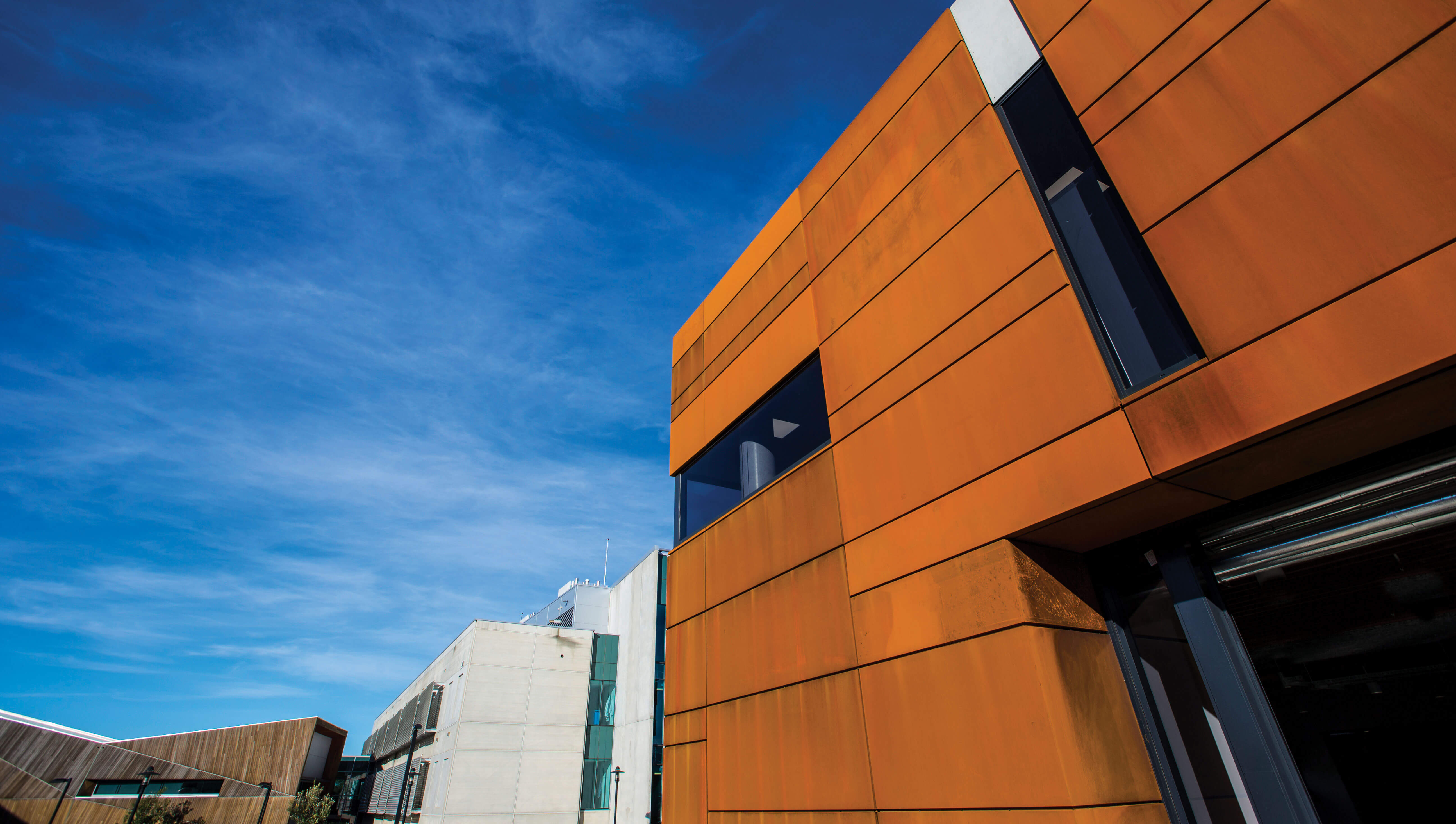 Cladding made from REDCOR® weathering steel was used on the University of Wollongong iAccelerate Centre