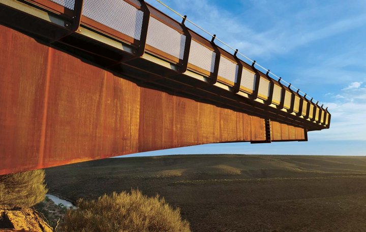 Kalbarri Skywalk WA featuring REDCOR steel from BlueScope