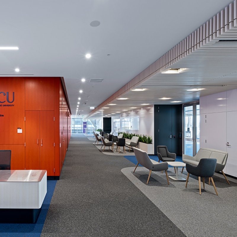 Australian Catholic University's (ACU) Saint Teresa of Kolkata (STK) building in the inner-city Melbourne suburb of Fitzroy