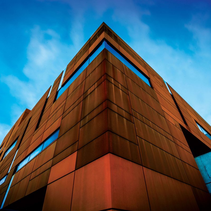 Cladding made from REDCOR® weathering steel was used on the University of Wollongong iAccelerate Centre