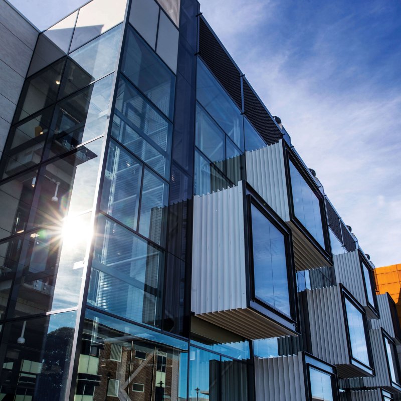 Cladding made from REDCOR® weathering steel was used on the University of Wollongong iAccelerate Centre