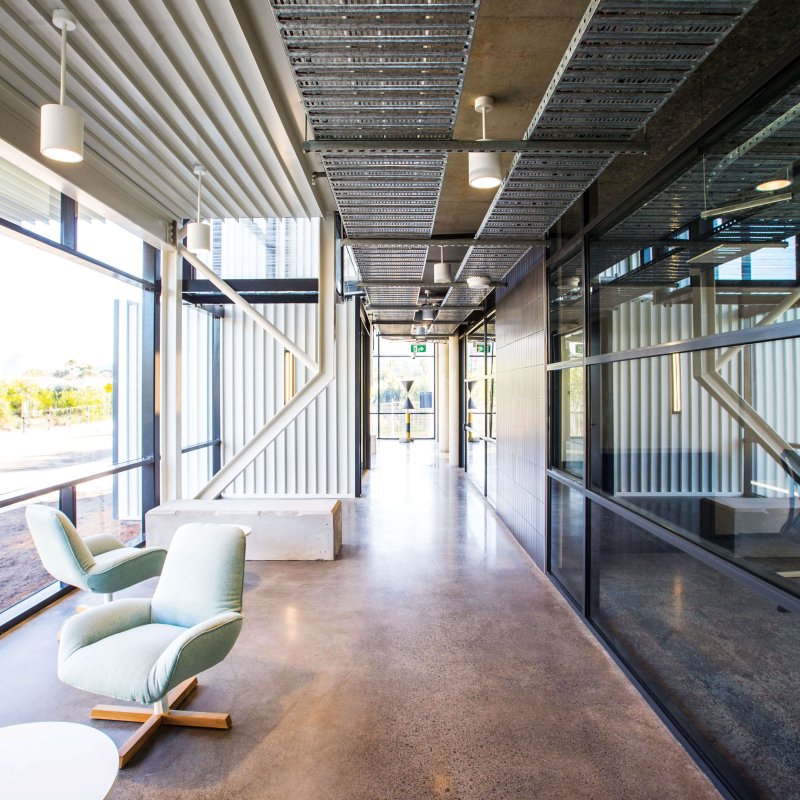 Cladding made from REDCOR® weathering steel was used on the University of Wollongong iAccelerate Centre