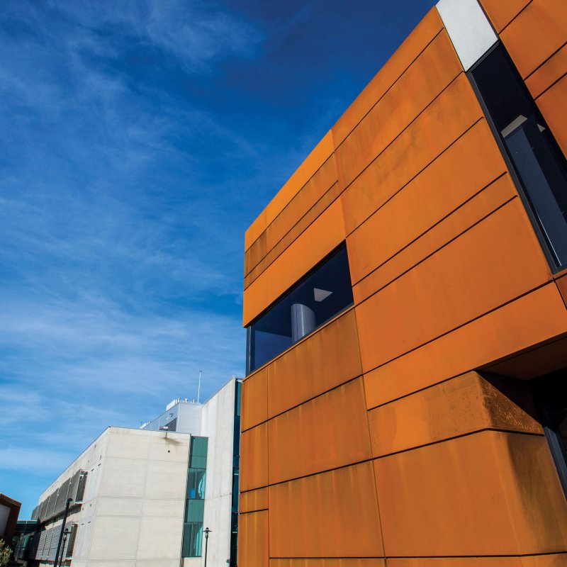 Cladding made from REDCOR® weathering steel was used on the University of Wollongong iAccelerate Centre