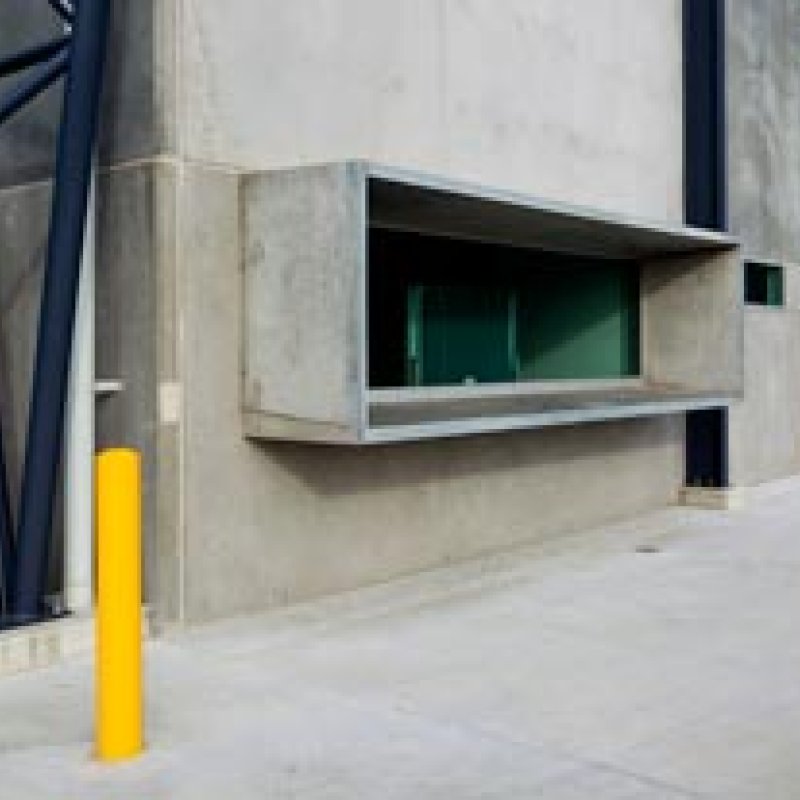 Transend Primary Store at Bridgewater near Hobart, roofing made from  Fielders HiKlip® 630 made from COLORBOND® steel in the colour Shale Grey™