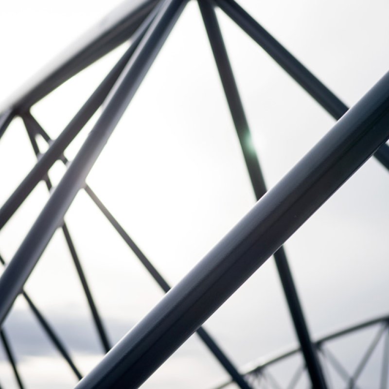 Transend Primary Store at Bridgewater near Hobart, roofing made from  Fielders HiKlip® 630 made from COLORBOND® steel in the colour Shale Grey™