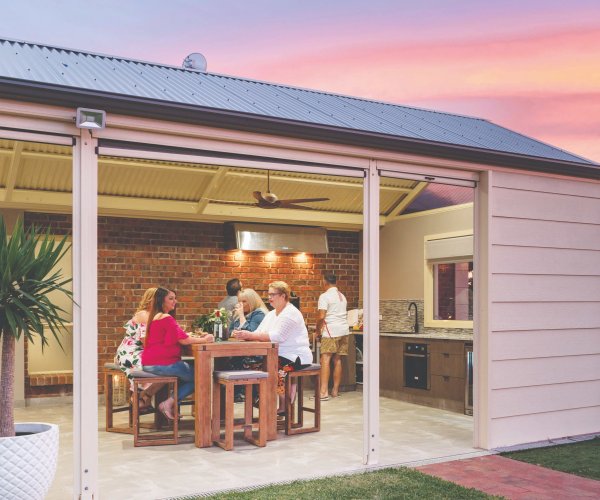 patio and pergolas made from COLORBOND® steel