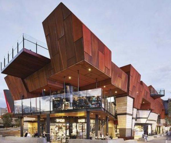 Yagan square REDCOR steel facade